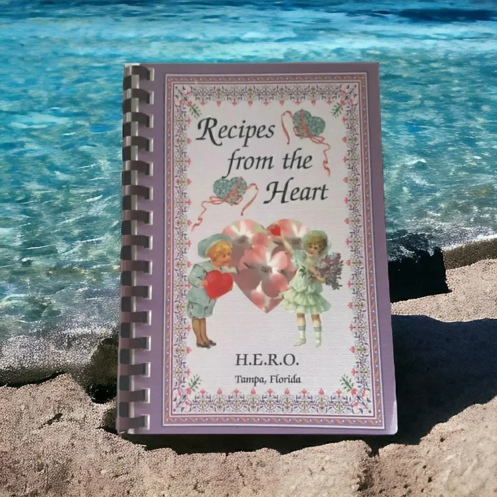 Vintage Cookbook Florida H.E.R.O. Foundation‎ Spiral Bound Tampa Florida 2003